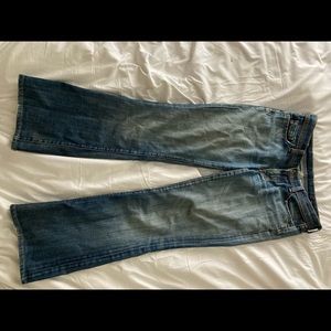 Citizens of Humanity low waist flair jeans, in Ingrid #002 stretch.